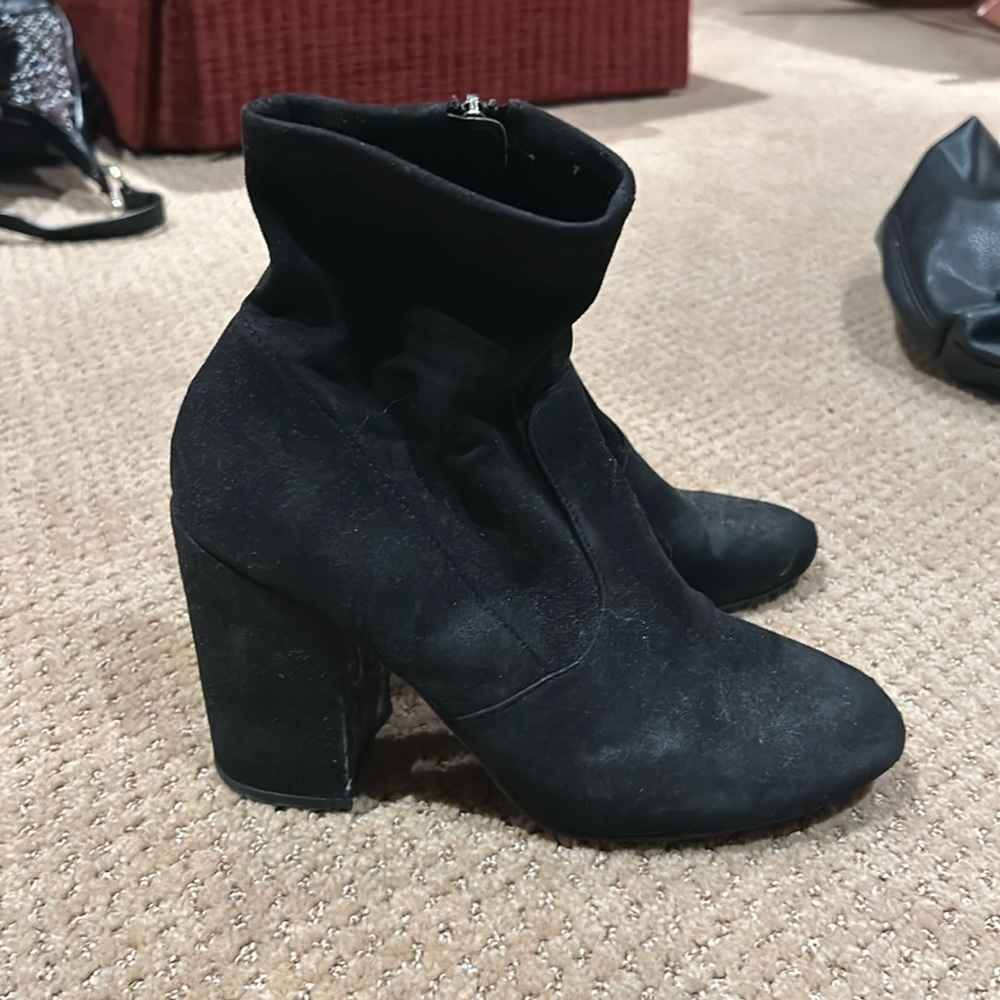 Steve Madden Suede Ankle Booties